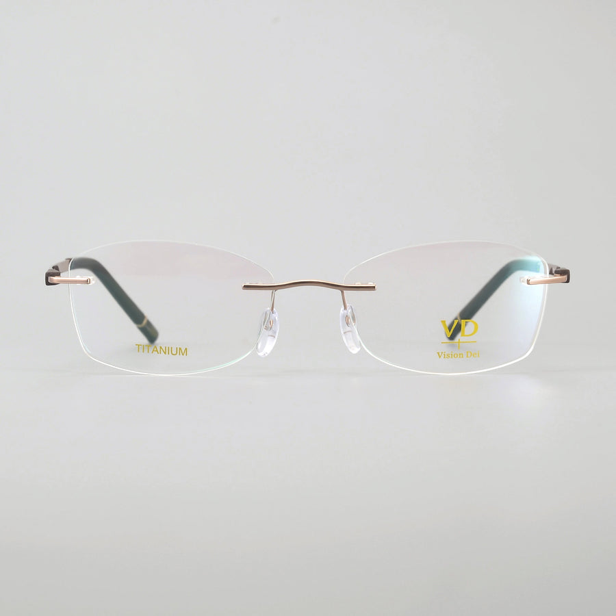 VD1111 — Titanium Rimless S (3 piezas)